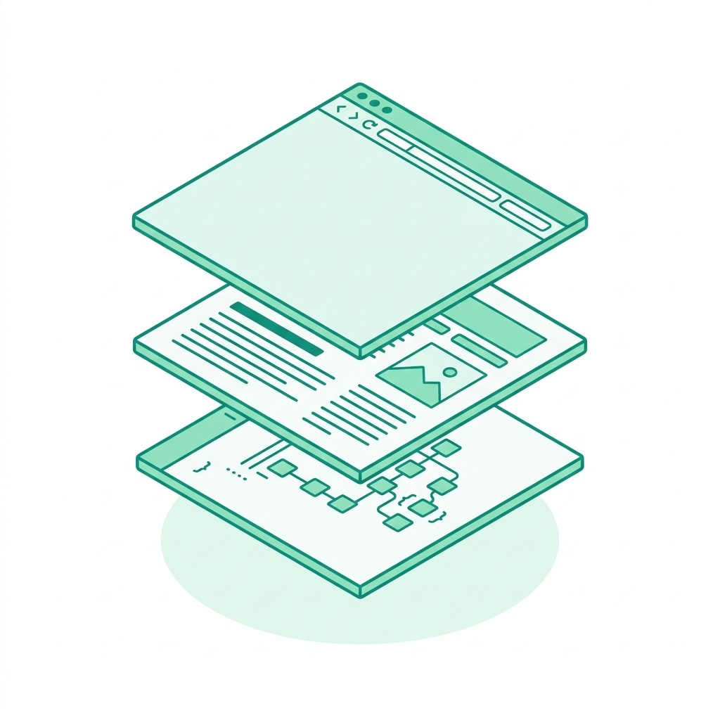 Visualization of AI citation page anatomy